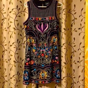 Maeve Kira Embroidered Dress, Anthropologie